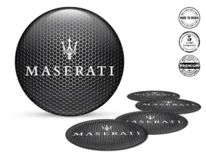 Maserati Radplaketten Stil Premium-Epoxy-Aufkleber